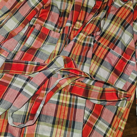 Men's Vintage Crescent Thin Bathrobe/Lounge Robe - Picture 2 of 4